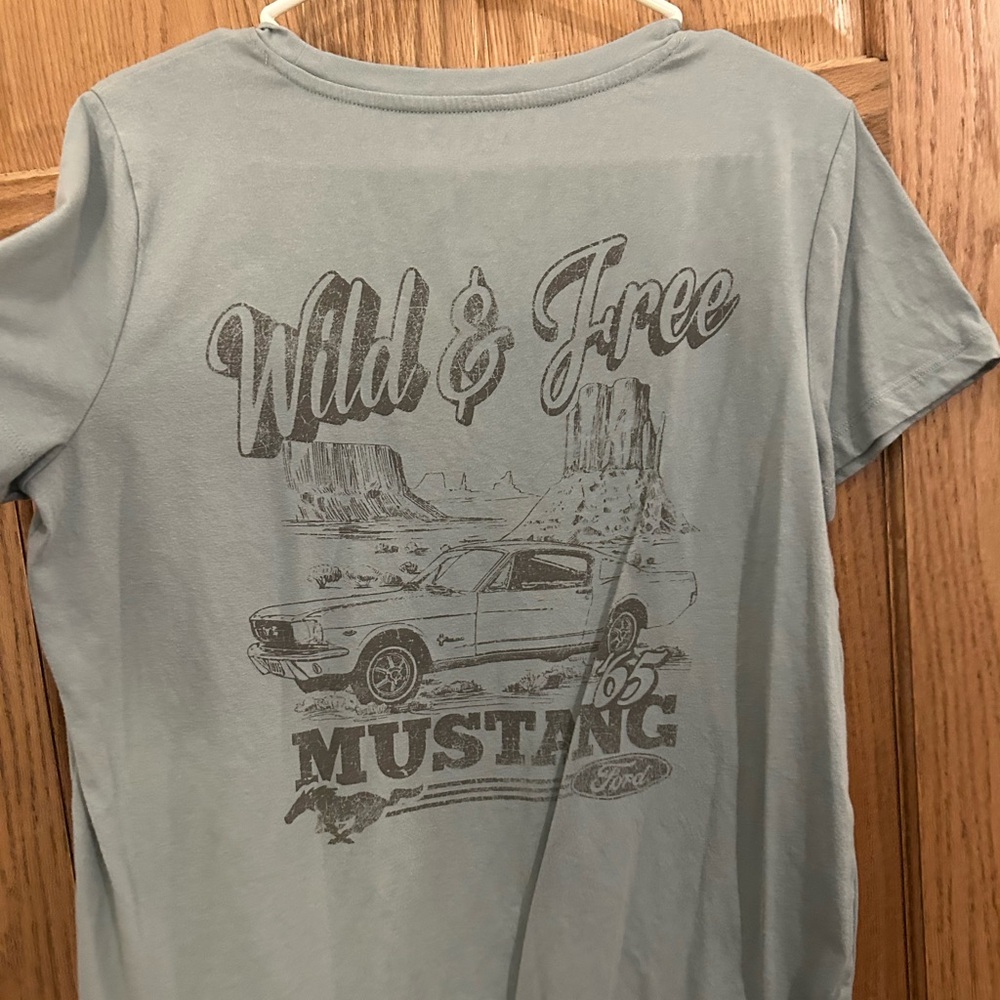 Maurices Blue Ford Mustang Tee - Picture 2 of 2
